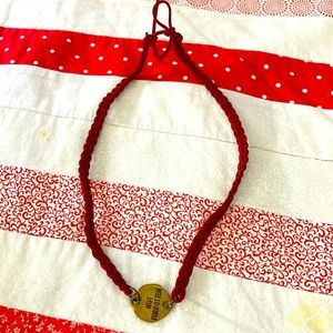 Not forgotten Braided Necklace